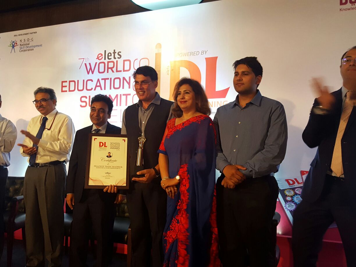 Dalimss Sunbeam Educomp Being Awarded At The World Education Summit 2016